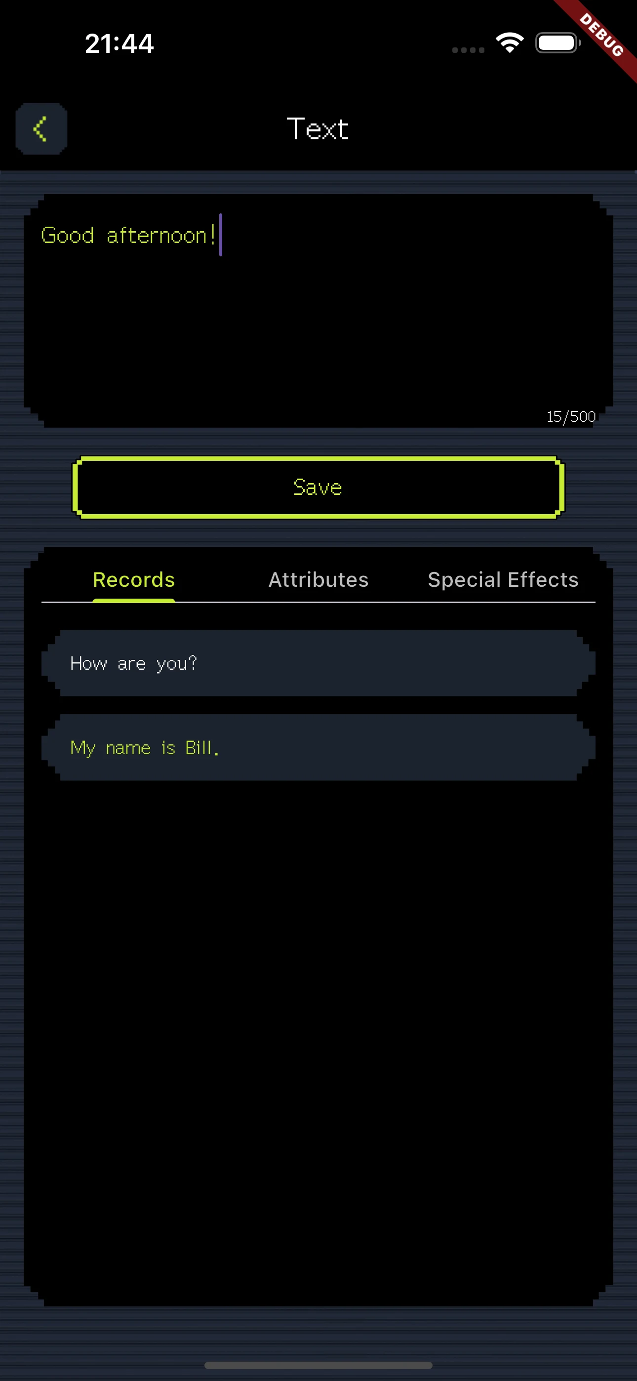 PixartLED screenshot