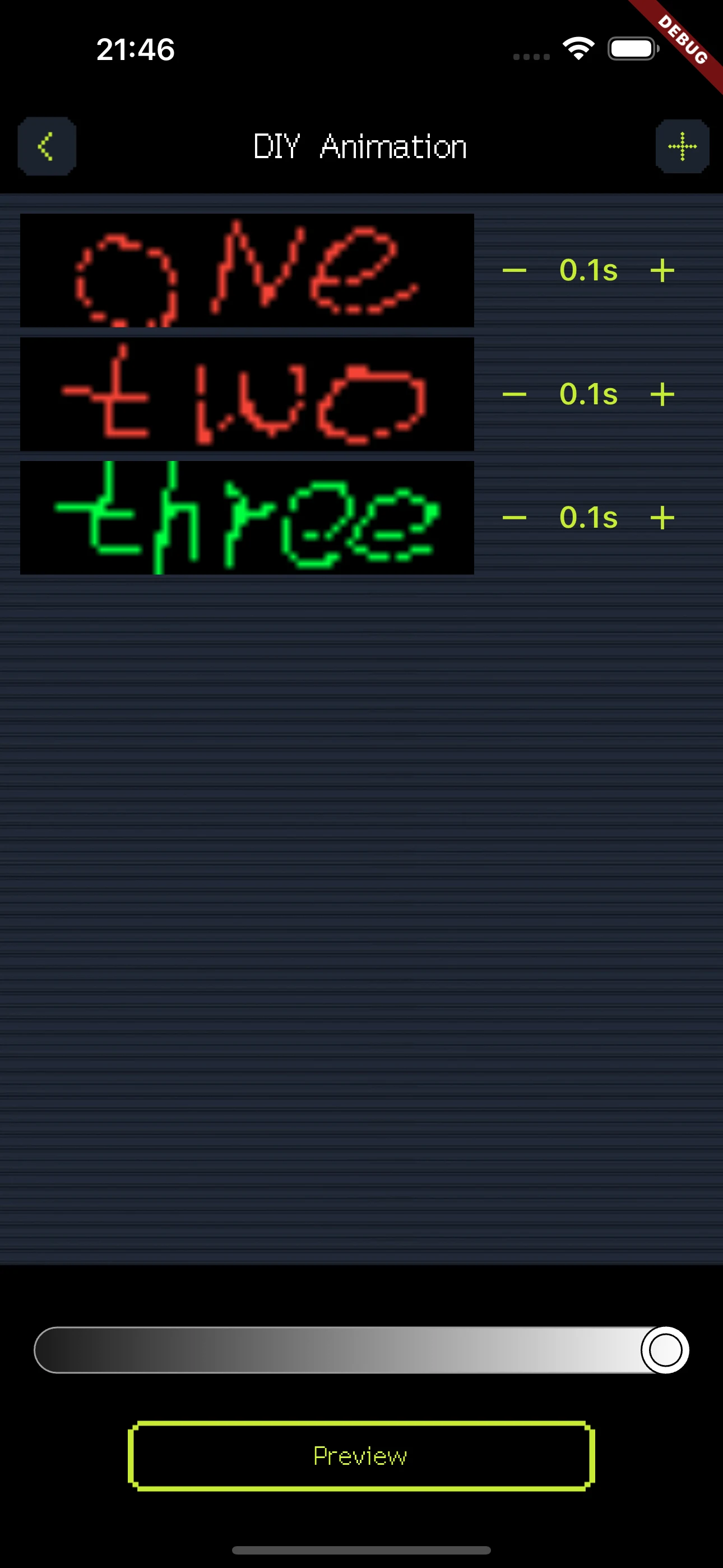 PixartLED screenshot
